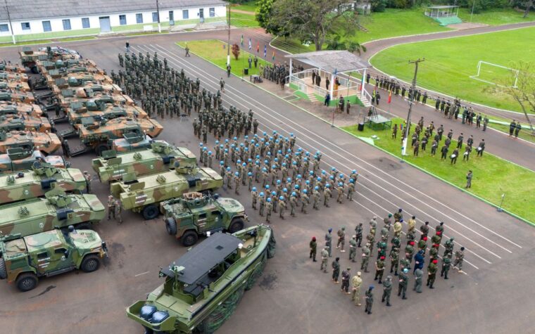 Exercício militar da defesa conta com cinco países مشارantes