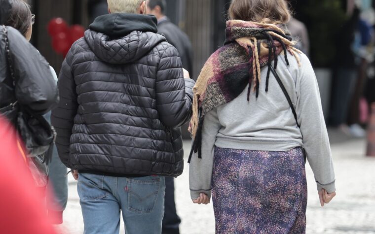 Frente fria e ciclone diminuem temperaturas no Sul do país