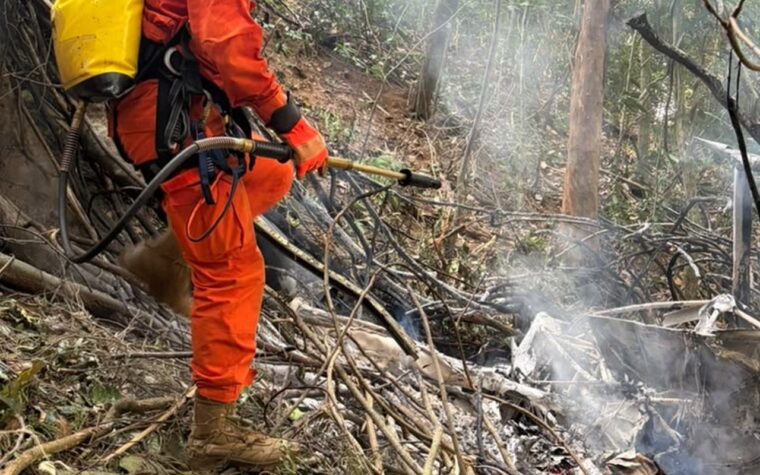 Colombianas mortas em queda de helicóptero eram avó, mãe e filha