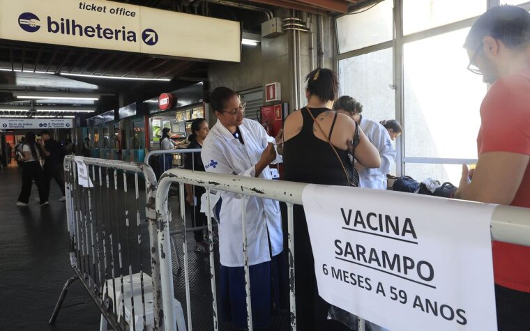 Vacina contra o sarampo é reforçada pelo Ministério da Saúde