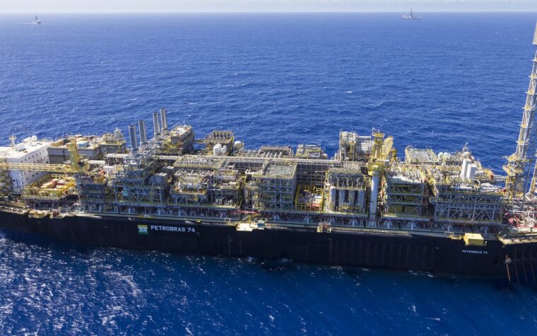 Campo de Búzios da Petrobras alcança recorde de exportação de gás