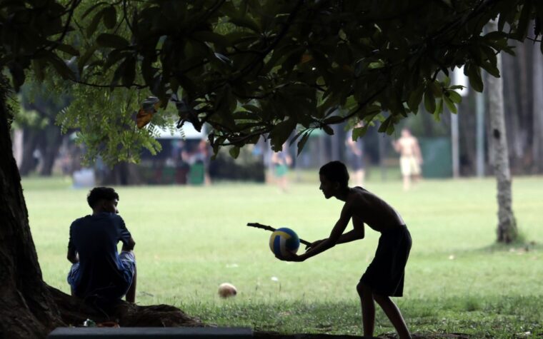 Temporais no Sul e calor intenso no Norte até 41ºC