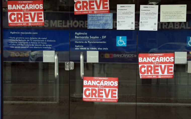 Bancários mantêm greve nacional após rejeição da proposta da Caixa