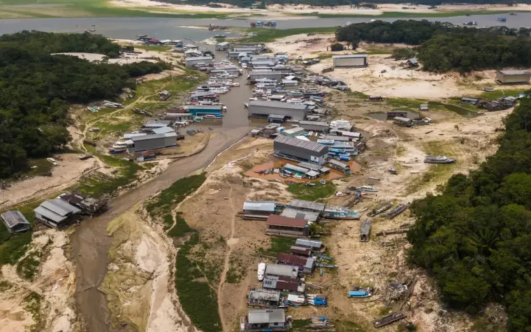 Seca na Amazônia afeta 38% das áreas habitadas durante El Niño