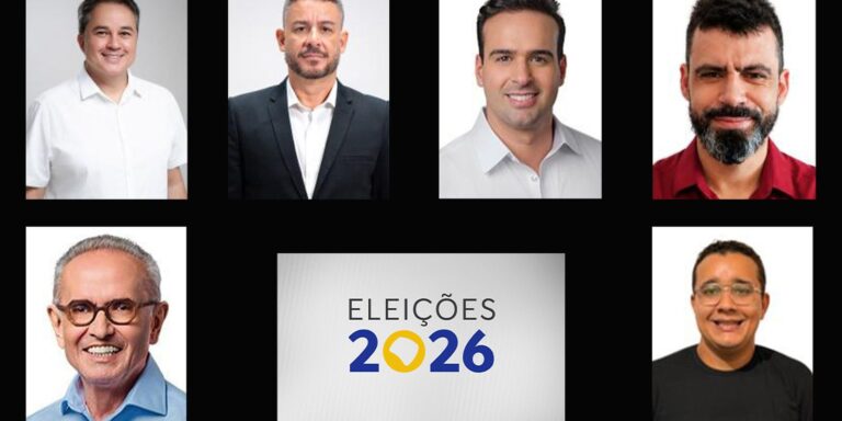 Seis candidatos disputam o governo da Paraíba