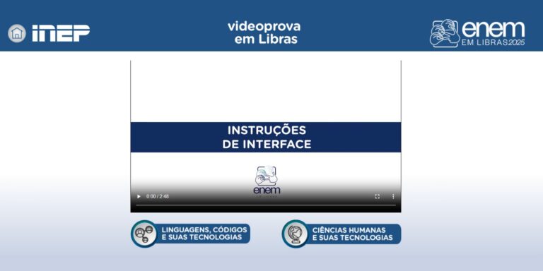 Enem Libras atualiza com provas de 2017 a 2025