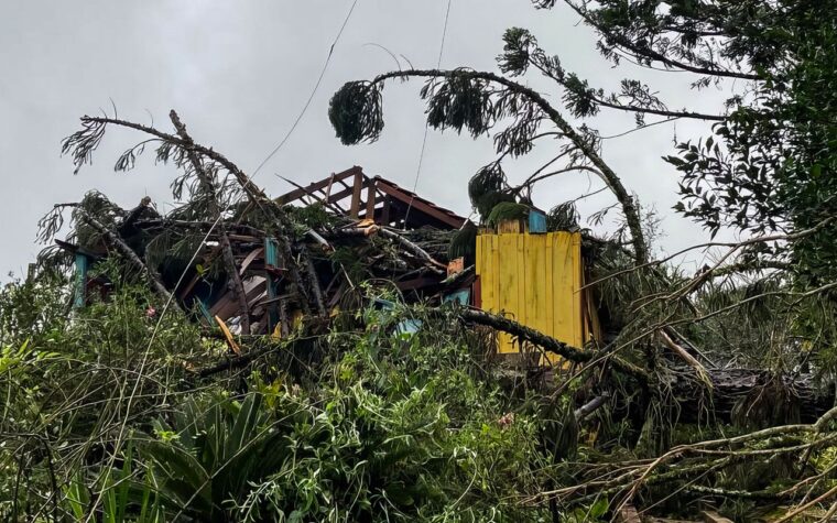 Tempestade e granizo deixam Região Sul em alerta