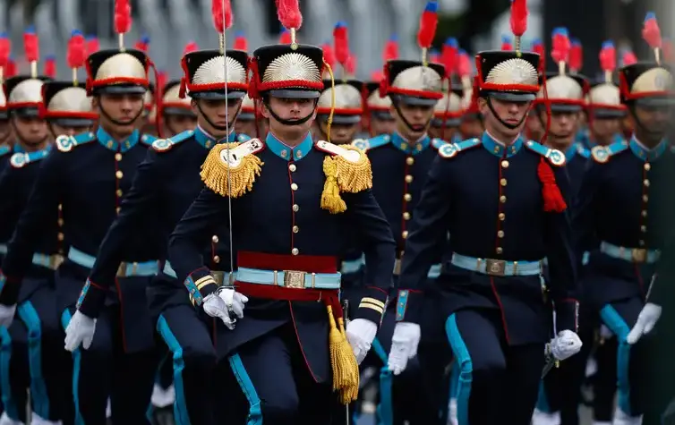 Desfile cívico-militar acontece no Rio de Janeiro