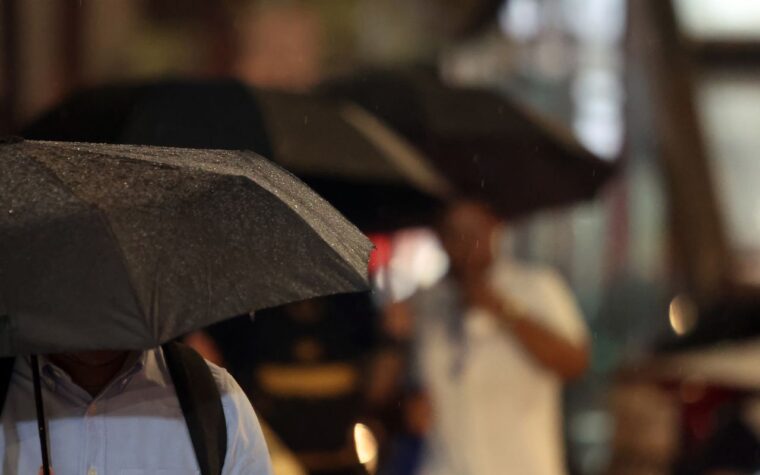 Frente fria traz chuva ao Sudeste e Centro-Oeste