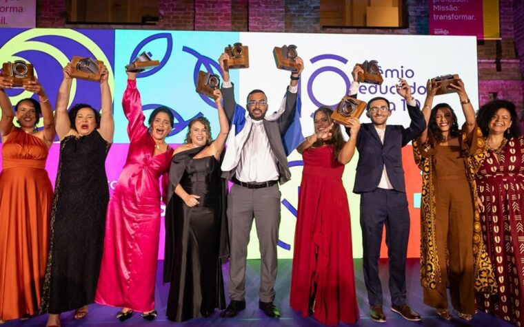 Projetos finalistas do prêmio Educador Nota 10 são revelados