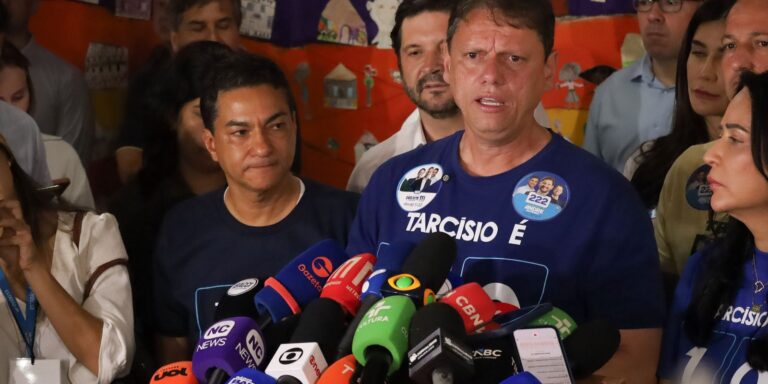 Tarcísio reeleito em SP promete mais entregas no próximo mandato